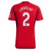 Billige Manchester United Victor Lindelof #2 Hjemmebane Fodboldtrøjer 2023-24 Kortærmet